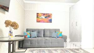 1-к квартира, посуточно, 40м2, 1/1 этаж