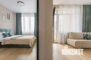 1-к квартира, посуточно, 38м2, 18/19 этаж