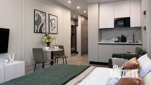 1-к квартира, посуточно, 26м2, 1/1 этаж