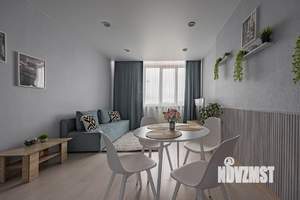 1-к квартира, посуточно, 41м2, 1/1 этаж