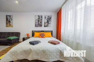 1-к квартира, посуточно, 43м2, 1/1 этаж