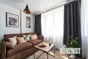 1-к квартира, посуточно, 42м2, 1/1 этаж