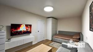 1-к квартира, на длительный срок, 33м2, 4/10 этаж
