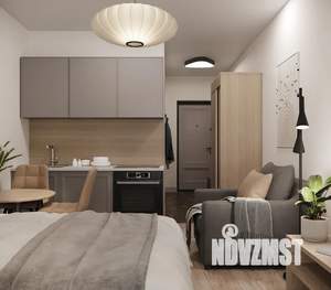 Студия квартира, посуточно, 24м2, 10/19 этаж