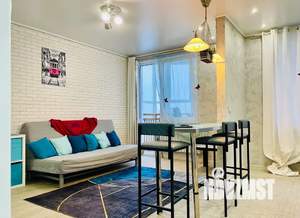 Студия квартира, посуточно, 50м2, 15/18 этаж