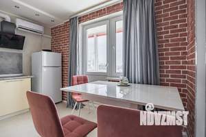 1-к квартира, посуточно, 48м2, 15/18 этаж