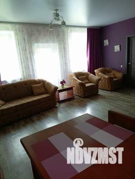 3-к квартира, посуточно, 80м2, 1/2 этаж