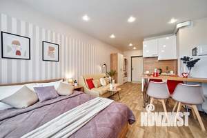 Студия квартира, посуточно, 30м2, 4/17 этаж