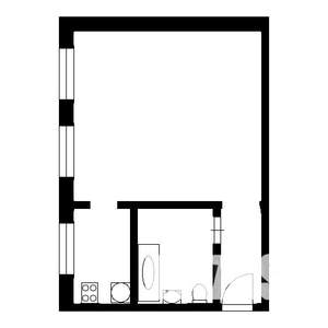 1-к квартира, на длительный срок, 32м2, 1/2 этаж