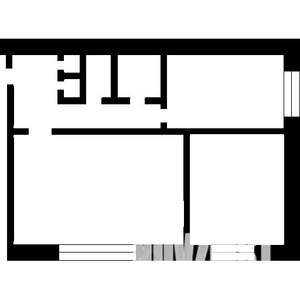 2-к квартира, на длительный срок, 46м2, 4/5 этаж