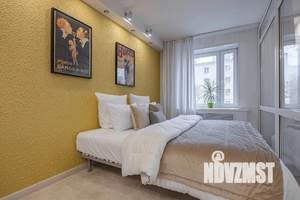 1-к квартира, посуточно, 46м2, 1/1 этаж