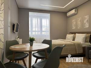 1-к квартира, посуточно, 40м2, 1/1 этаж