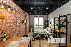 Студия квартира, посуточно, 26м2, 6/18 этаж