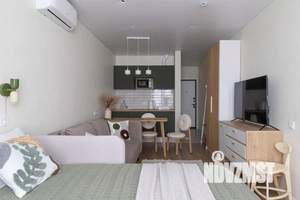 1-к квартира, посуточно, 27м2, 1/1 этаж