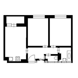 2-к квартира, на длительный срок, 50м2, 18/19 этаж
