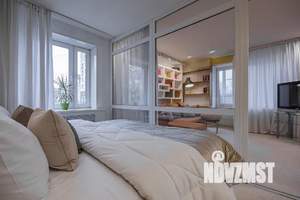 Студия квартира, посуточно, 44м2, 3/9 этаж