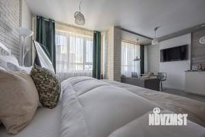 Студия квартира, посуточно, 40м2, 9/25 этаж