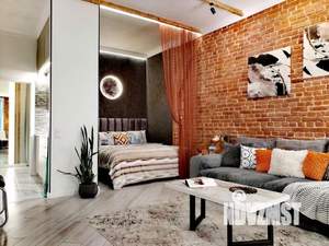 1-к квартира, посуточно, 35м2, 1/1 этаж