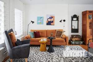 1-к квартира, посуточно, 50м2, 2/3 этаж