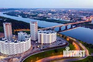 1-к квартира, посуточно, 46м2, 1/1 этаж