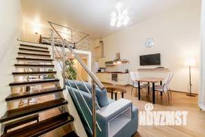 1-к квартира, посуточно, 54м2, 2/3 этаж