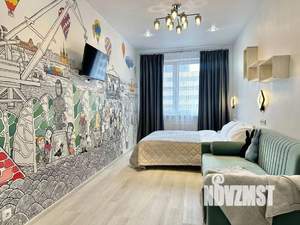 1-к квартира, посуточно, 40м2, 1/1 этаж