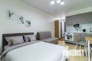 Студия квартира, посуточно, 25м2, 6/19 этаж