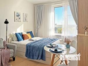 Студия квартира, посуточно, 23м2, 3/19 этаж