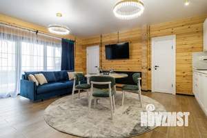 1-к квартира, посуточно, 55м2, 1/2 этаж