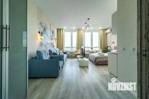 1-к квартира, посуточно, 38м2, 1/1 этаж