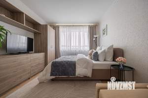 1-к квартира, посуточно, 43м2, 1/1 этаж