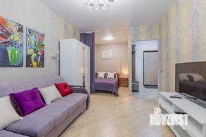 1-к квартира, посуточно, 36м2, 1/1 этаж