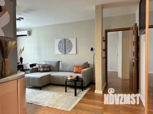 2-к квартира, посуточно, 53м2, 1/1 этаж