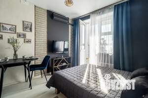 Студия квартира, посуточно, 25м2, 11/17 этаж