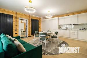 1-к квартира, посуточно, 55м2, 1/2 этаж