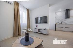 1-к квартира, посуточно, 52м2, 16/25 этаж