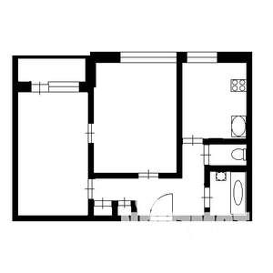 2-к квартира, на длительный срок, 48м2, 2/9 этаж