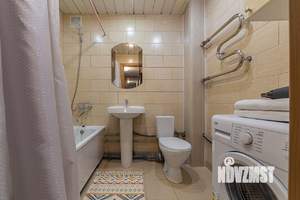 1-к квартира, посуточно, 45м2, 1/1 этаж