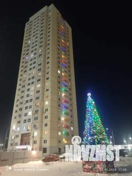 1-к квартира, посуточно, 42м2, 3/27 этаж