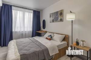 1-к квартира, посуточно, 42м2, 22/25 этаж