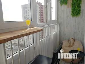 1-к квартира, посуточно, 43м2, 15/20 этаж