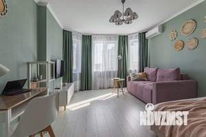 1-к квартира, посуточно, 42м2, 1/1 этаж