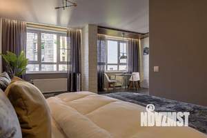 Студия квартира, посуточно, 41м2, 7/25 этаж