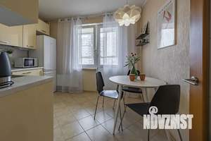 1-к квартира, посуточно, 43м2, 10/17 этаж