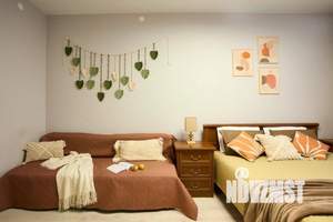 1-к квартира, посуточно, 45м2, 1/1 этаж