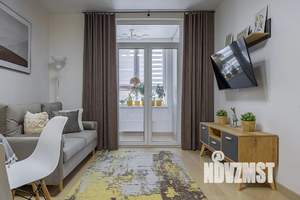 1-к квартира, посуточно, 41м2, 11/19 этаж