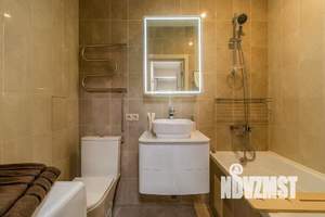 1-к квартира, посуточно, 44м2, 1/1 этаж