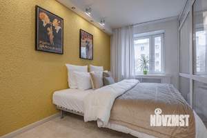 Студия квартира, посуточно, 44м2, 3/9 этаж