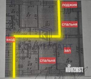 3-к квартира, на длительный срок, 58м2, 7/9 этаж