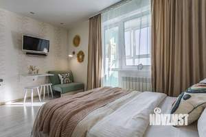 1-к квартира, посуточно, 25м2, 1/1 этаж